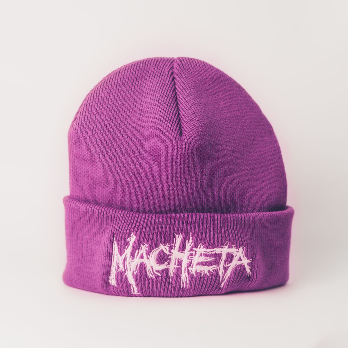 Cuffed Beanie (purple)